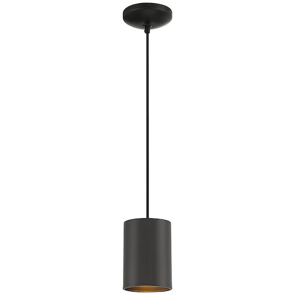Access Lighting Pilson, LED Pendant, Matte Black Finish, Steel 29000LEDDLP-MBL-C - main